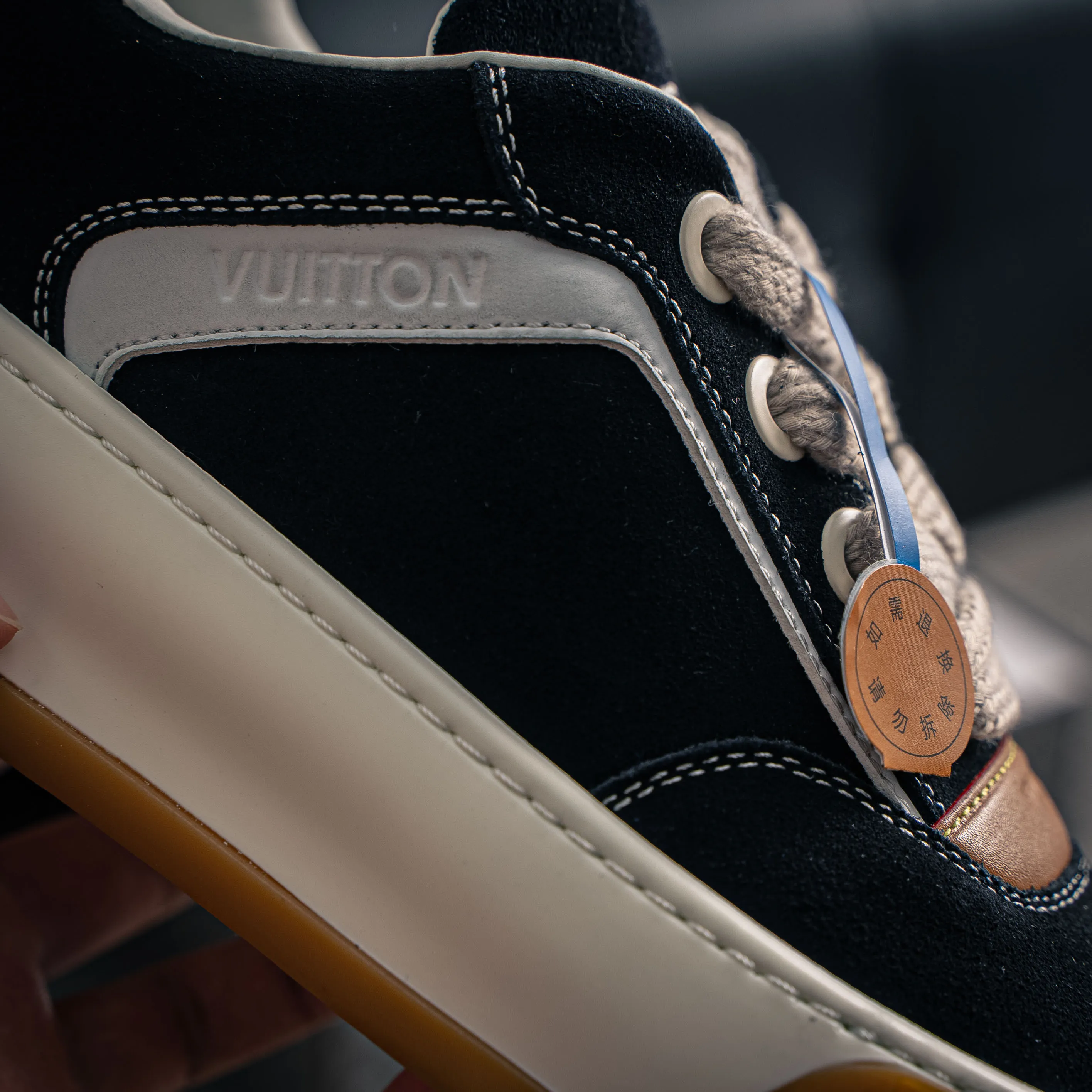 # LV LOUIS VUITTON Tilted Low Sneakers Series Low-Top Retro Versatile Skate Shoes 2026 Skate Shoes Shoes